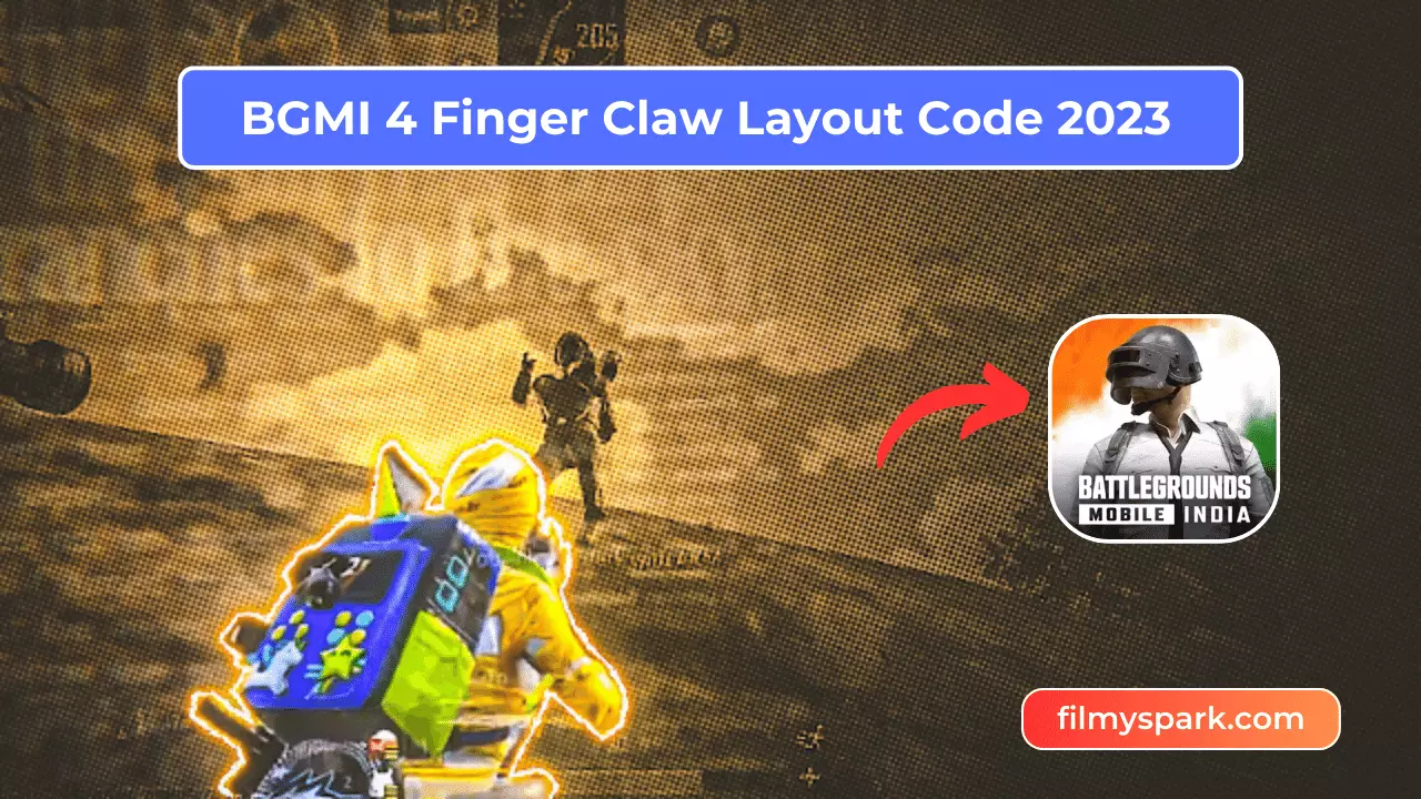 BGMI 4 Finger Claw Layout Code 2023
